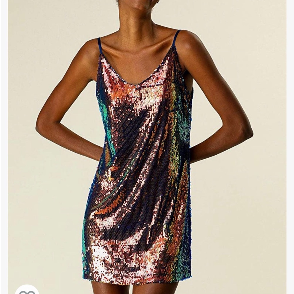 Allegra K Sequin Mini Dress - BRAND NEW WITH TAGS